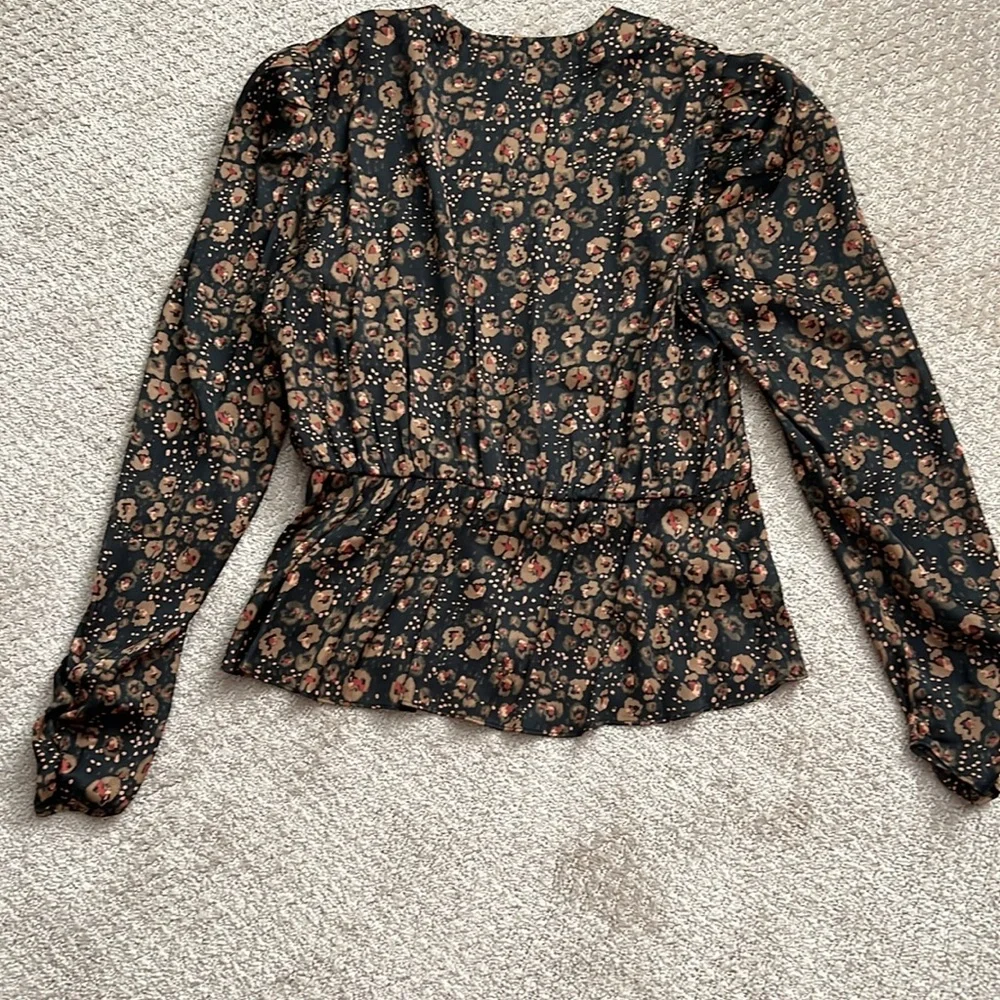 Free People Floral Blouse